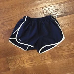 Under Armour women’s workout shorts.  Size small.